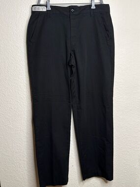 Red Kap Work Pants Men's 36x34 Black Industrial Uniform Trousers PT20